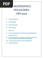 Apostila Matemática Financeira - Básica - Concurso CEF-2012_2 (1)