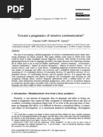 Download Toward a Pragmatics of Emotive Communication by kris1985 SN220866316 doc pdf