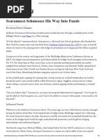 Scaramucci Schmoozes His Way Into Funds - Bloomberg