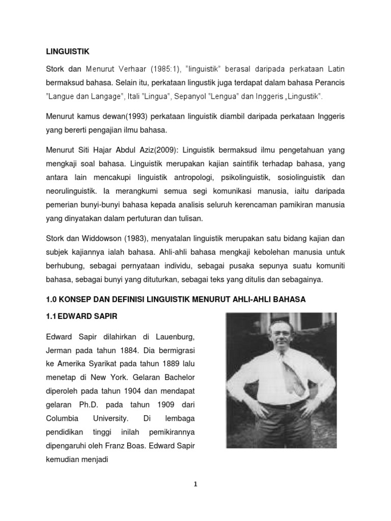 Linguistik Pdf