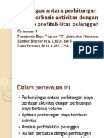 Analisis Profitabilitas Pelanggan