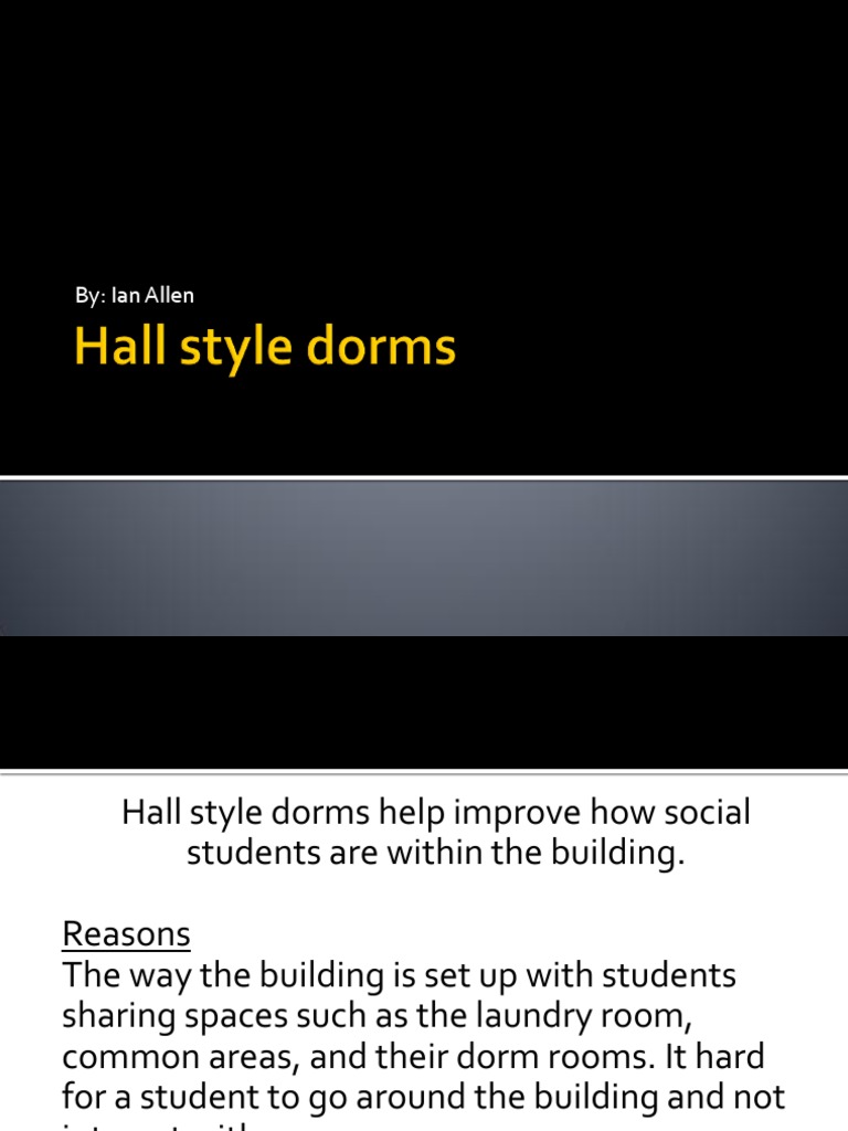 Freshman Dorms Boost Social Life | PDF