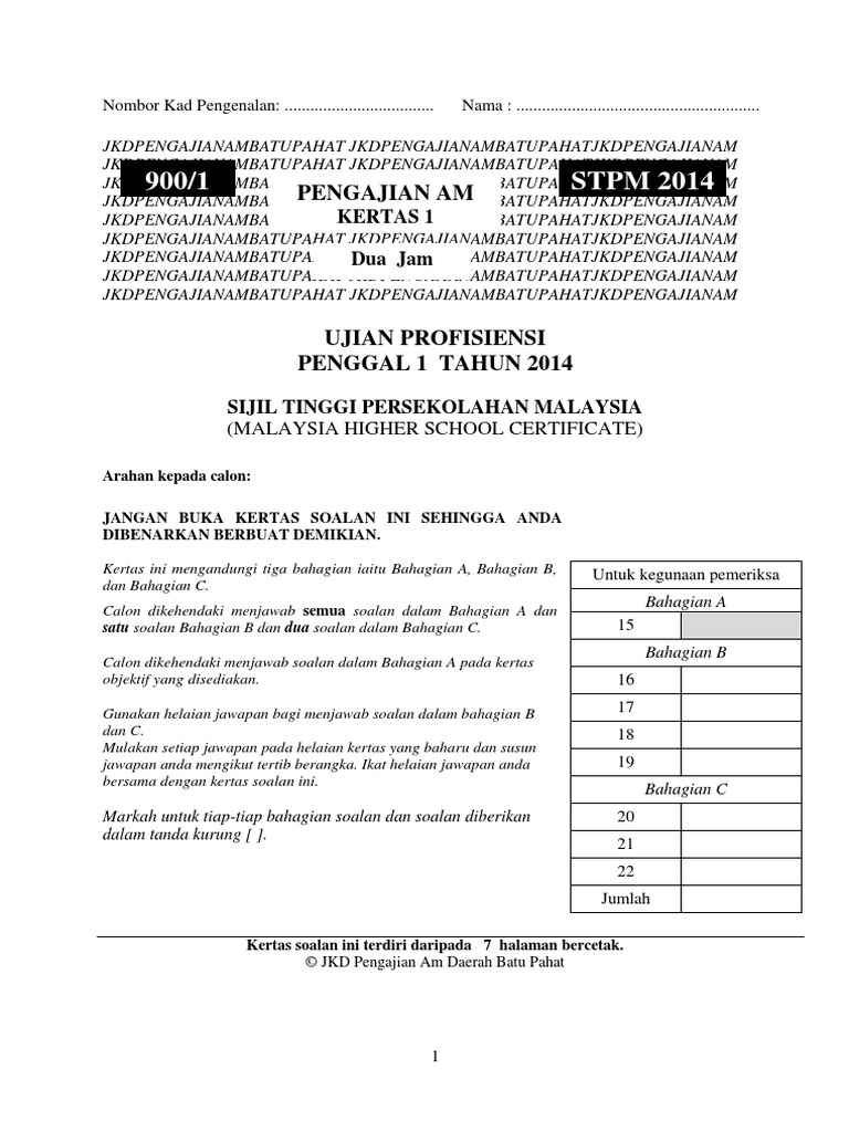 Soalan Esei Sejarah Stpm Penggal 1 - Ega Spa