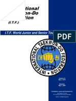 50757318 ITF Official Rules of Competition Tkd Itf