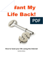 I Want My Life Back Use Your Website To Escape The Rat Race