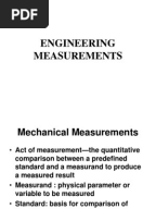 Mechanical measurement tools