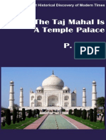 The Tajmahal is a Temple Palace