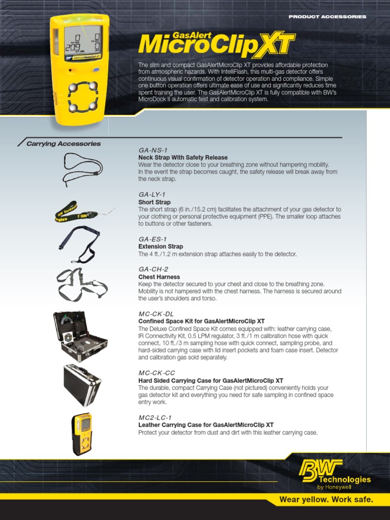 GasAlertMicroClip XT Accessories(6643 1 en) Battery Charger