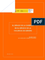 Estado de La Cuestion en Violencia de Genero