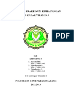 Lap. Uji Kadar Vitamin A