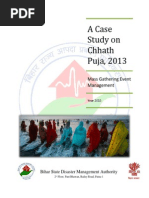 Download  Mass gathering Event Management Chhath Puja Case Study by Amit Prakash SN220907735 doc pdf
