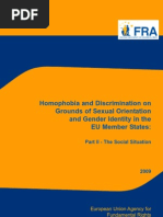 Homophobia and Discrimination on Grounds of Sexual Orientation