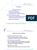WLAN Security Contents