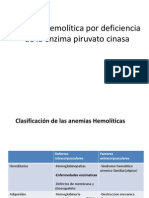 Anemia Por Deficiencia de PK