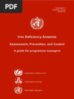 Iron Deficiency Anaemia