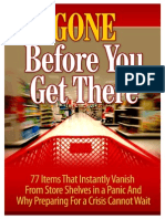 77items Instantly Vanish Store Shelves in Panic Prepare Crisis Not Wait