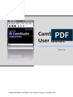M2 CamStudio User Guide PDF
