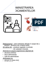 Administrarea Medicamentelor Slide