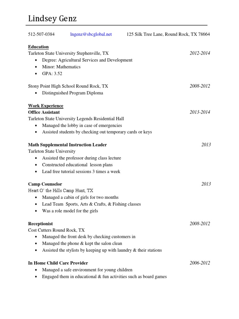 Normal Job Resume | PDF