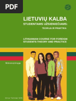 Download Lithuanian Course for Foreign Students by Group of Sharing SN220920750 doc pdf