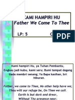 Kami Hampiri Hu: Father We Come To Thee