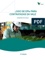 CATÁLOGO DE EPIs PARA CONTRATADAS VALE - 1º EDIÇÃO PDF