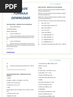 Aptitude Formula