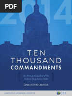 Download Ten Thousand Commandments 2014 by Competitive Enterprise Institute SN220929081 doc pdf