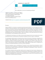 Aplicación de Técnicas Cognitivo-Conductuales en Un Caso de Ansiedad Generalizada