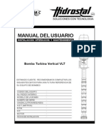 Manual Bomba Turbina Vlt v.f.12 07