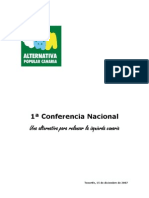 I Conferencia Nacional - Doc Base