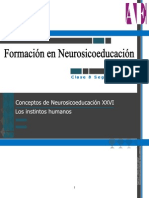 Conceptos de Neurosicoeducación XXVI - Instintos Pro Tra Scendencia