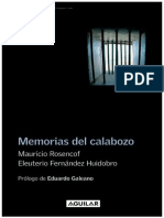 Mauricio Rosencof, Eleuterio Fernández Huidobro - Memorias Del Calabozo - 1993 - 253 Pág