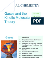 Lecture 12. Gases and KMT
