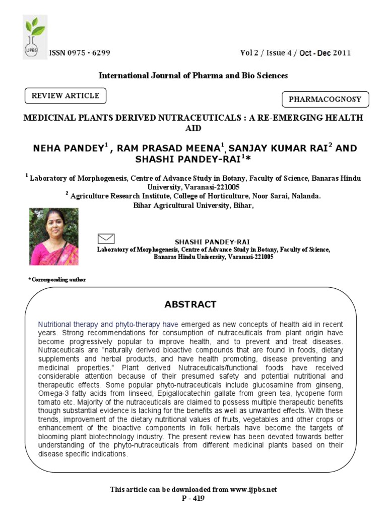 Nutraceutical Pdf Nutraceutical Dietary Supplements