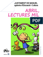 Abril, Lectures Mil (Abril 2014)