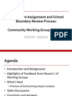 DC Student Assignment and School Boundary Review Process: Community Working Group Meetings