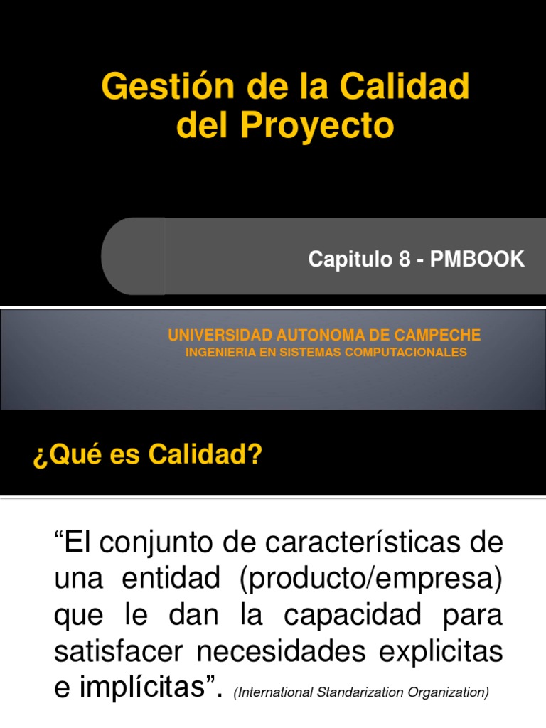 Gestión de Calidad en Proyectos | PDF | Gestión de la calidad | Histograma