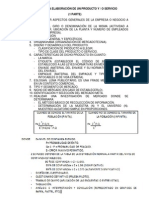 Guía para La Elaboración de Un Producto y o Servicio