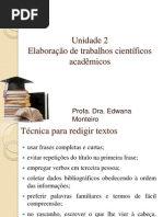 Unidade 2 PAPER E CITA+çOES