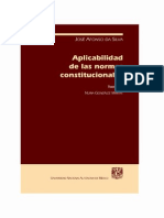 Da Silva Jose Alfonso - Aplicabilidad de Las Normas Constitucionales