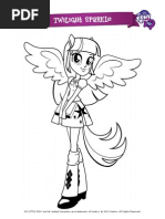 My Little Pony: Equestria Girls - Coloring Pages