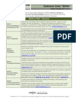 Common Core Shifts Ela