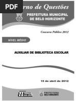 Auxiliar de Biblioteca Escolar