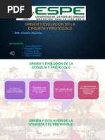 Download Origen Y Evolucion de La Etiqueta y Protocolo 1 1 by Saul Javier Chancos SN220974897 doc pdf