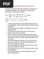 Properties of Driving