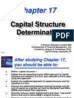 Capital Structure Determination