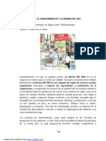 Mantenimiento y La Norma ISO9001 PDF