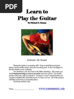 Learn To Play The Guitar