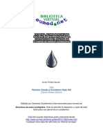 Petroleo, Estado y Socialismo